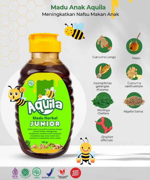 Madu anak herbal Aquila