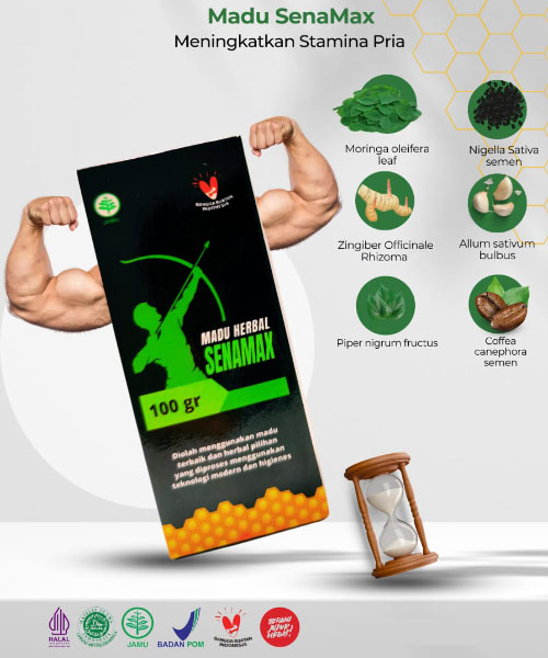 Madu Senamax vitalitas stamina pria
